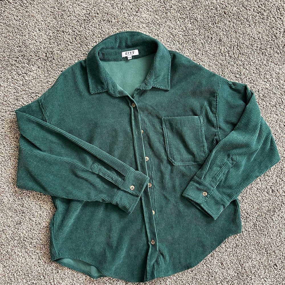 Women’s oversized button up